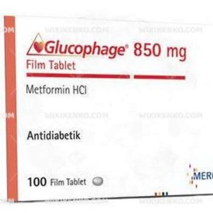 Glucophage Film Tablet 850 Mg