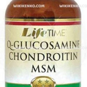 Life Time Glucosamine & Chondroitin Msm Tablet