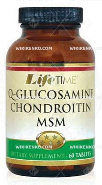 Life Time Glucosamine & Chondroitin Msm Tablet