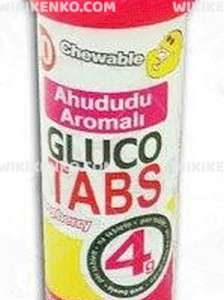 Glucotabs Chewable Tablet (Ahududu Aromali)