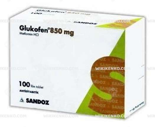 Glukofen Film Tablet 500 Mg