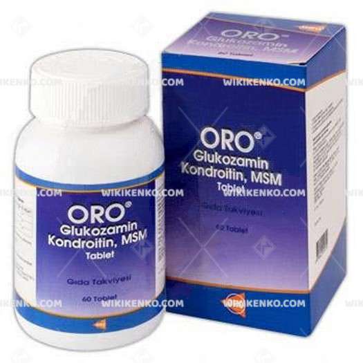 Oro Glukozamin Kondroitin Msm Tablet