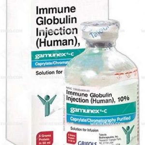 Gamunex – C Iv/Sc Injection Icin Solution Iceren Vial  100 Mg/Ml (50Ml)
