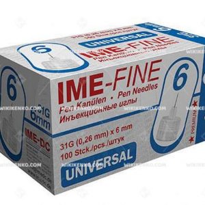 Ime - Fine Kalem Needle Ucu 6 Mm