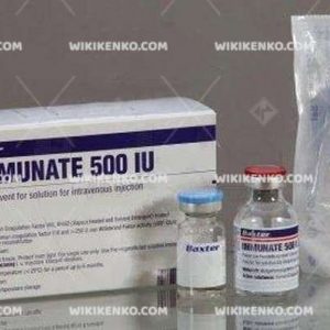 Immunate Iv Infusion Icin Liyofilize Powder Iceren Vial  500 Ui