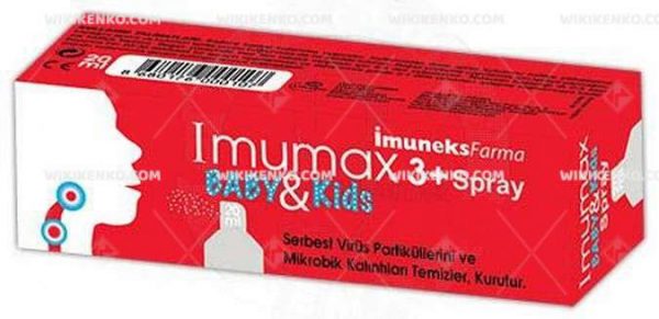 Imumax Baby&Kids Bogaz Spray