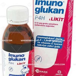 Imunoglukan P4H Liquid Imunoglukan (Beta1,3 - 1,6 - D - Glukan) Ve Vitamin C Iceren Takviye Edici Gid
