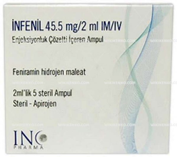 Infenil Im/Iv Injection Solution Iceren Ampul