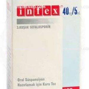 Infex Oral Suspension Hazirlamak Icin Kuru Powder  40 Mg