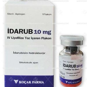 Idarub Iv Liyofilize Powder Iceren Vial 10 Mg