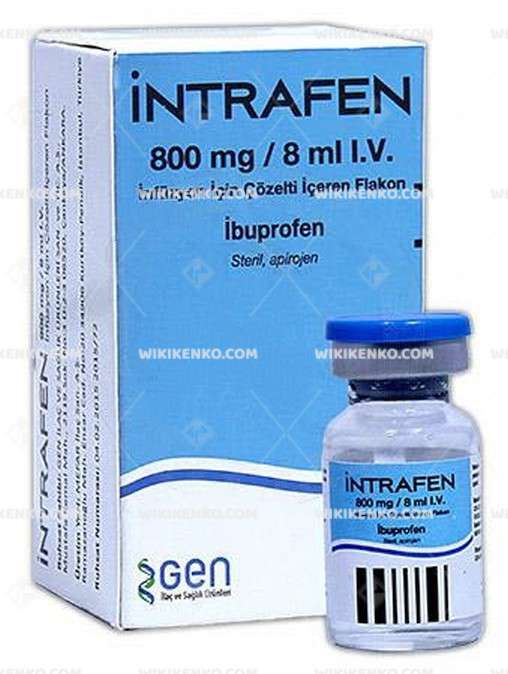 Intrafen I.V. Infusion Icin Solution Iceren Vial 800 Mg