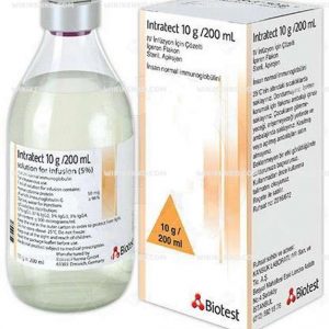 Intratect Iv Infusion Icin Solution Iceren Vial 200 Ml
