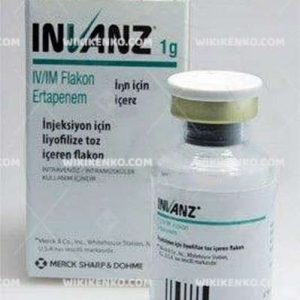 Invanz Im/Iv Injection Icin Liyofilize Powder Iceren Vial