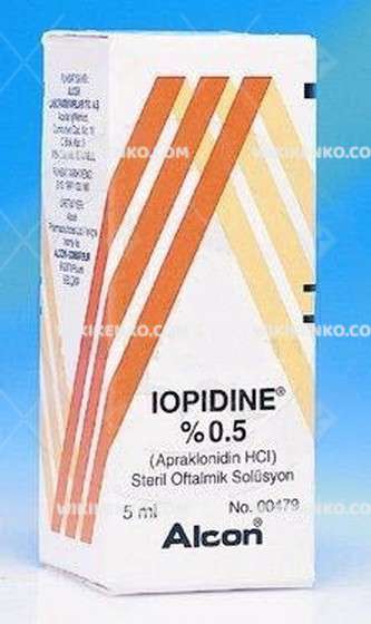 Iopidine Sterile Oftalmik Solution