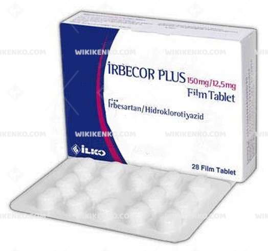 Irbecor Plus Film Tablet 150 Mg/12.5Mg