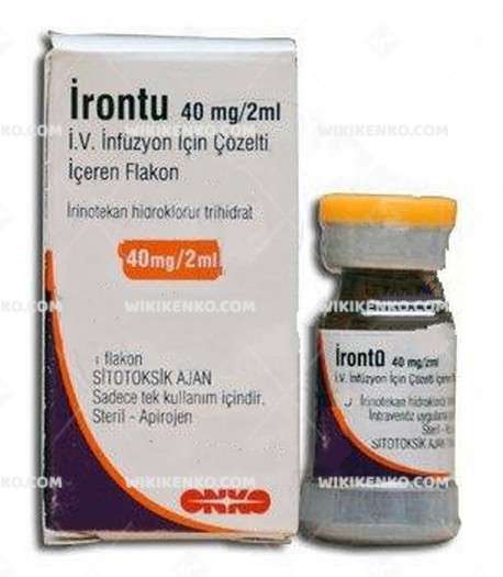 Irontu I.V. Infusion Icin Solution Iceren Vial 40 Mg/2Ml