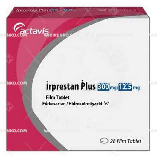 Irprestan Plus Film Tablet 300 Mg/12.5Mg