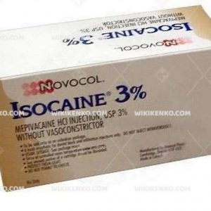 Isocaine %3 Injection Solution Iceren Karpul