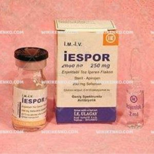 Iespor Injection Powder Iceren Vial I.M./I.V. 250 Mg
