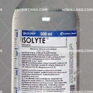 Isolyte - M %5 Dekstrozlu (Multipl Elektrolit Idame Sol. Medifleks)