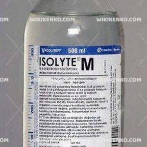 Isolyte-M Solution %5 Dekstrozlu (Glass Bottle)