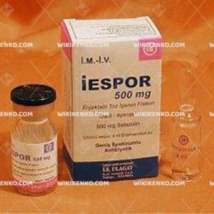Iespor Injection Powder Iceren Vial I.M./I.V. 500 Mg