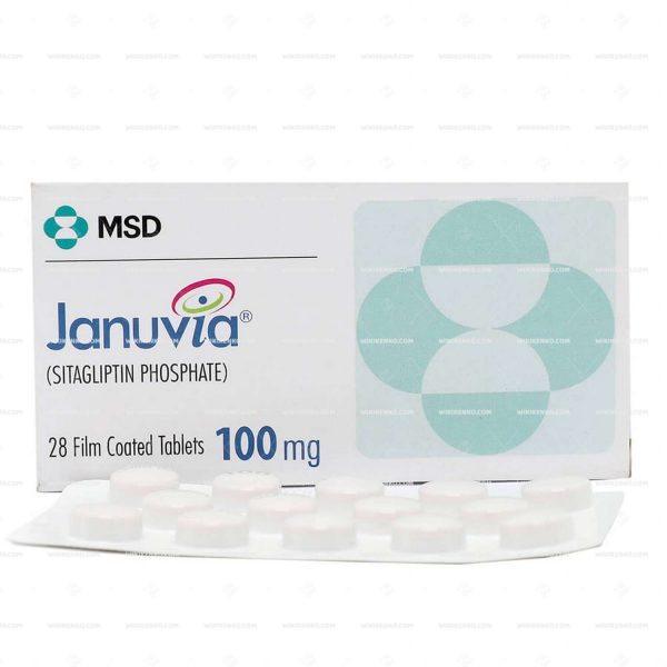 Januvia Film Coated Tablet 100 Mg