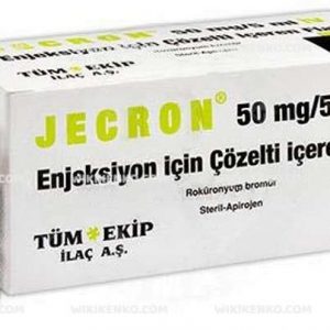 Jecron Iv Injection Icin Solution Iceren Vial