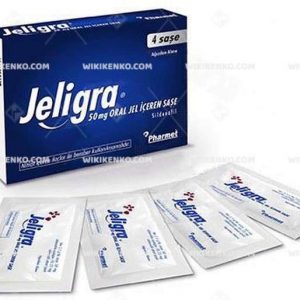 Jeligra Oral Gel Iceren Sache  50 Mg