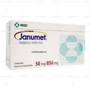 Janumet Film Coated Tablet  850 Mg