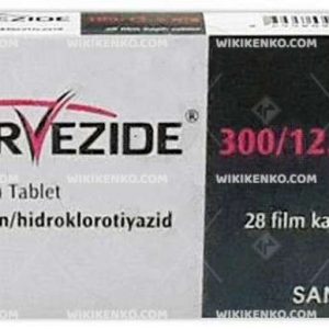 Karvezide Film Coated Tablet  300 Mg/12.5Mg