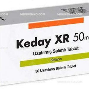 Keday Xr Uzatilmis Salimli Tablet 50 Mg