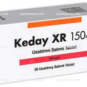 Keday Xr Uzatilmis Salimli Tablet 150 Mg