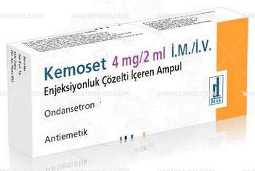 Kemoset I.M/I.V Injection Solution Iceren Ampul 4 Mg