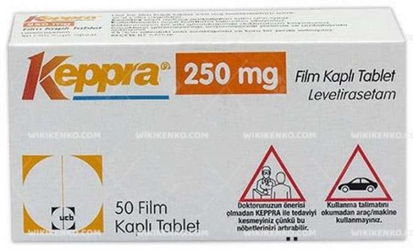 Keppra Film Coated Tablet 250 Mg