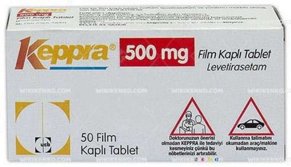 Keppra Film Coated Tablet 500 Mg