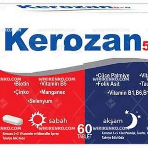 Kerozan 5 + 5 Vitamins Ve Mineraller Iceren Takviye Edici Gida