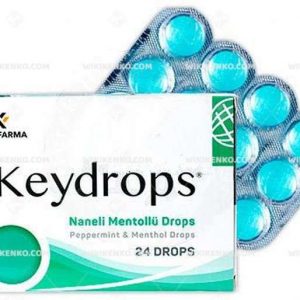 Keydrops Naneli Mentollu Drops