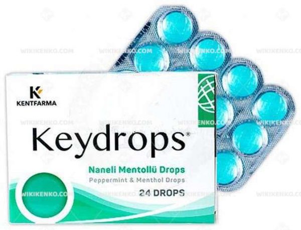 Keydrops Naneli Mentollu Drops
