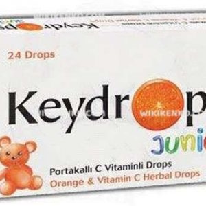 Keydrops Junior Portakalli C Vitaminli Drops