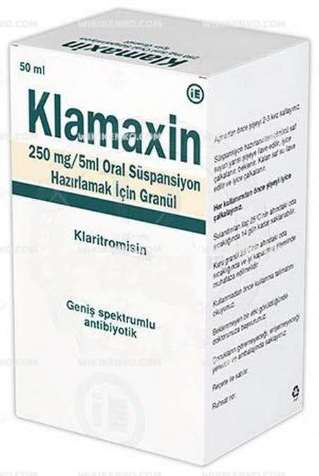 Klamaxin Oral Suspension Hazirlamak Icin Granul 125 Mg