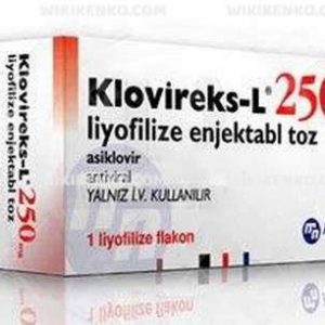Klovireks - L Liyofilize Injection