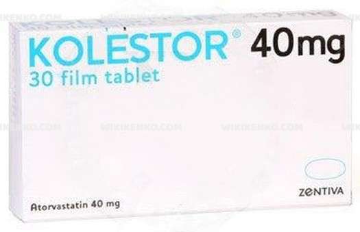 Kolestor Film Tablet 40 Mg