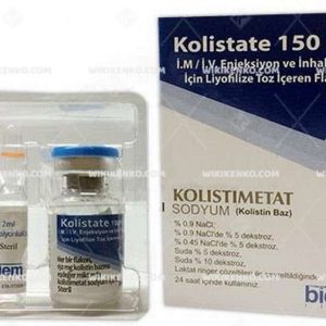 Kolistate I.M./I.V. Injection Ve Inhalation Icin Liyofilize Powder Iceren Vial