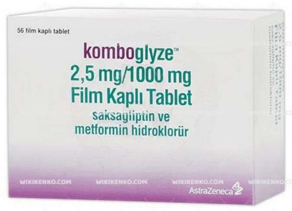 Komboglyze Film Coated Tablet 850 Mg