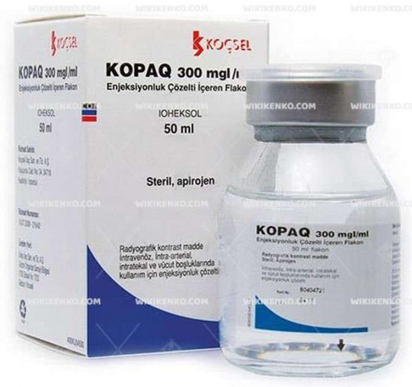 Kopaq Injection Solution Iceren Vial 300 Mg