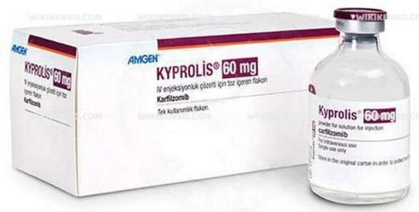 Kyprolis Iv Injection Solution Icin Powder Iceren Vial
