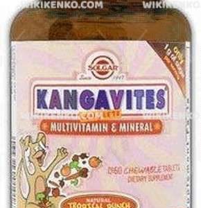 Kangavites Multivitamin & Mineral Chewable Tablets