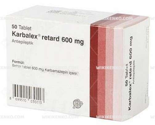 Karbalex Retard Tablet 600 Mg