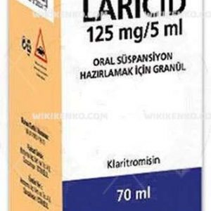Laricid Oral Suspension Hazirlamak Icin Granul  125 Mg